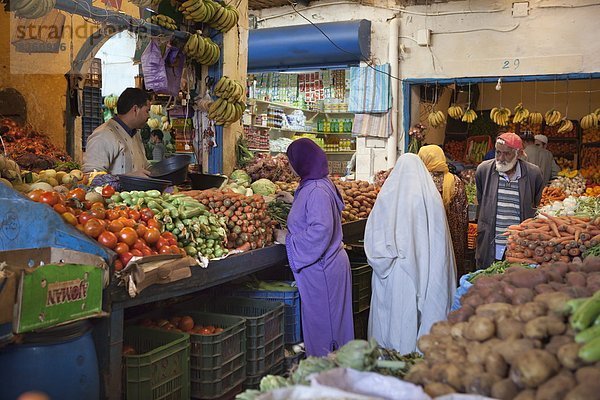 Nordafrika  Frucht  Gemüse  innerhalb  Souk  Afrika  Markt  Marokko