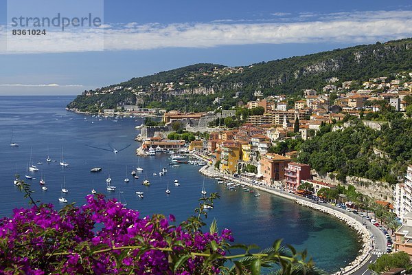 Frankreich Europa Provence - Alpes-Cote d Azur Villefranche-sur-Mer