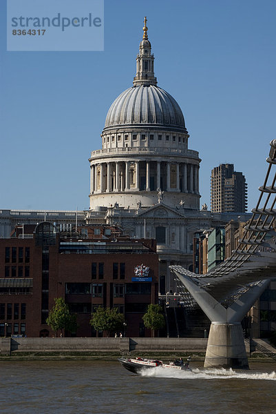Großbritannien  London  Hauptstadt  Brücke  Kathedrale  St. Pauls Cathedral