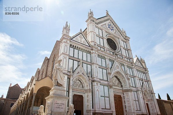 Kirche Santa Croce  Piazza di Santa Croce  Florenz  Toskana  Italien