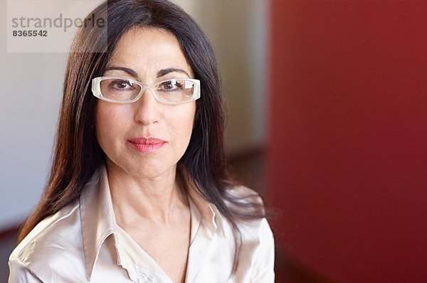 Porträt einer Brillenträgerin