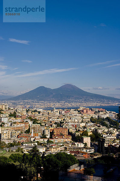 Stadtansicht Stadtansichten Italien Neapel