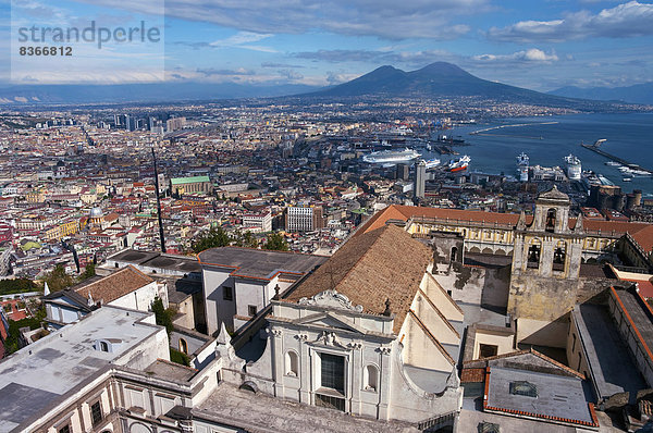 Stadtansicht Stadtansichten Italien Neapel