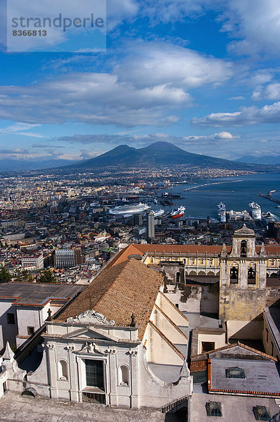 Stadtansicht Stadtansichten Italien Neapel