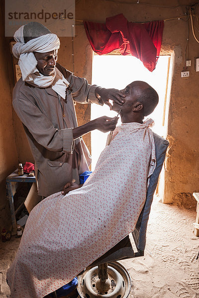 Tradition  Friseur  Niger  Tuareg