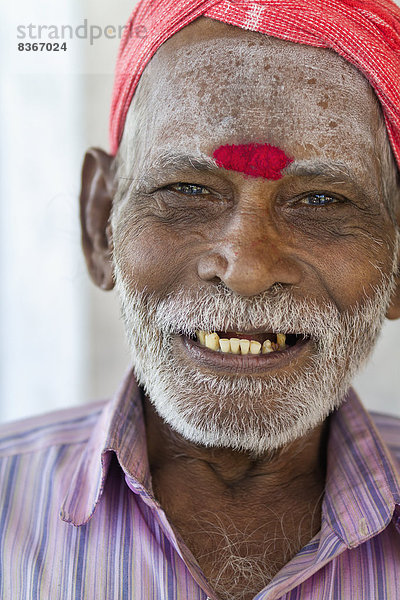 Hafen  Portrait  Mann  Hinduismus  Andaman Islands  Indien