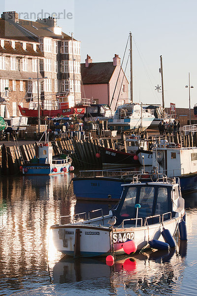 Fischereihafen  Fischerhafen  Großbritannien  Küste  Bucht  England  Westen