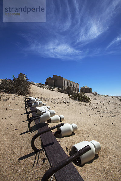 nahe  Gerät  Stadt  verlassen  Namibia  Elektrische Energie  Geist  Kolmanskop