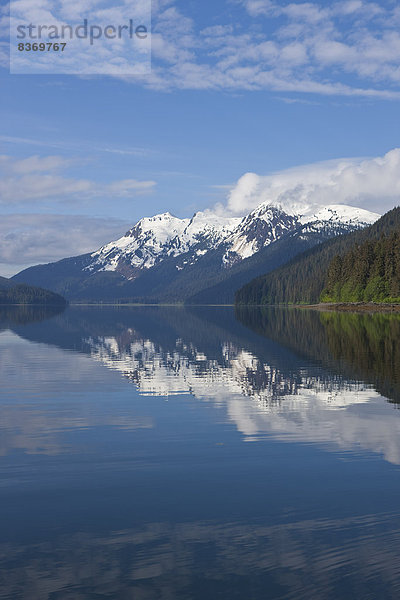 Wasser  Wolke  Sommer  Ruhe  Spiegelung  Mount Seymour  Alaska  Tongass National Forest