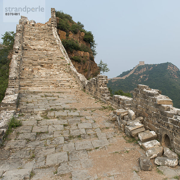 Wand  Ruine  groß  großes  großer  große  großen  China