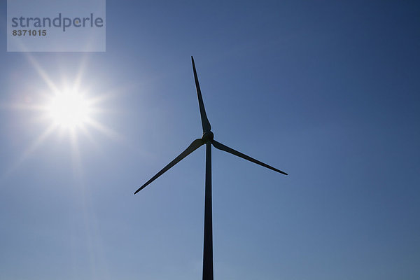 Windturbine Windrad Windräder Silhouette Kanada Quebec