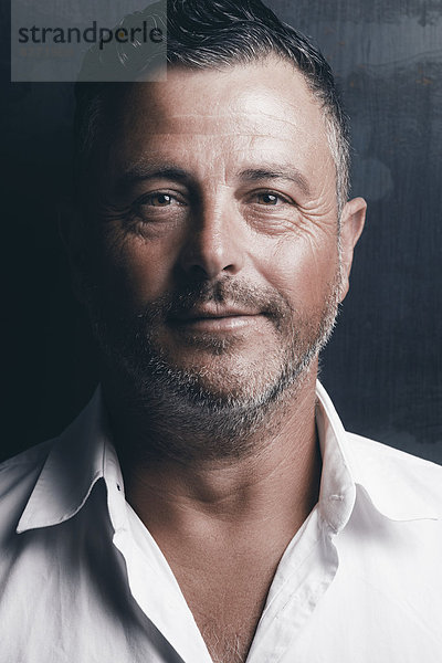 Portrait Of A Man Tarifa  Cadiz  Andalusia  Spain