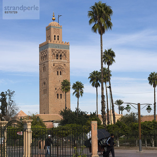 Koutoubia-Moschee  Marrakesch  Marokko