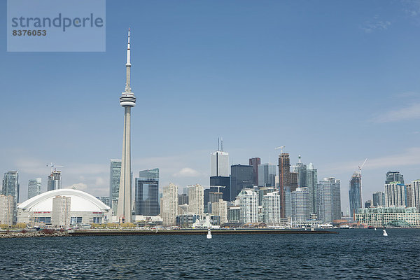 Skyline  Skylines  Wolke  Himmel  See  blau  Kanada  Ontario  Toronto