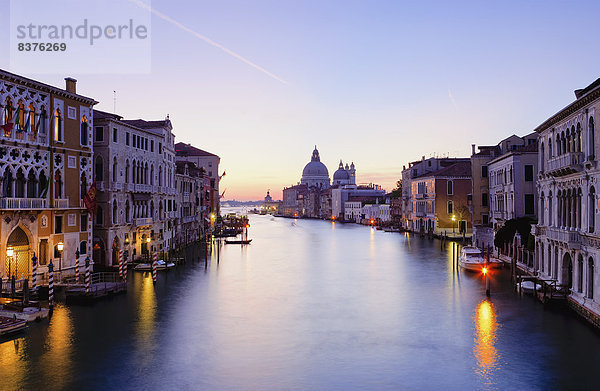 Canal Grande  Venedig  Italien