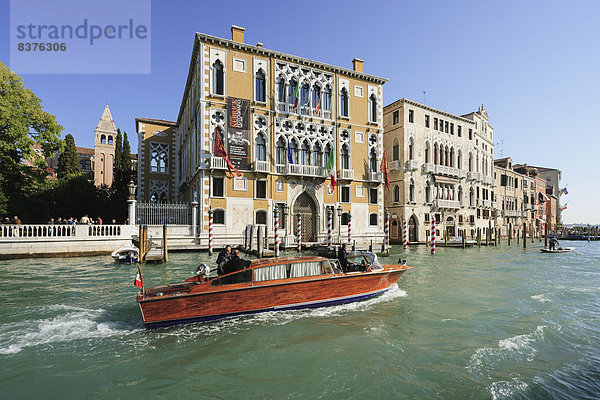 Canal Grande  Venedig  Italien