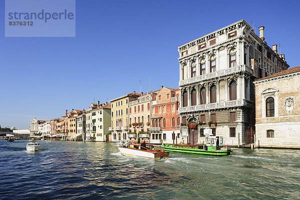 Canal Grande  Venedig  Italien