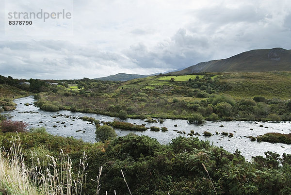 entfernt  Berg  Landschaft  rennen  Irland