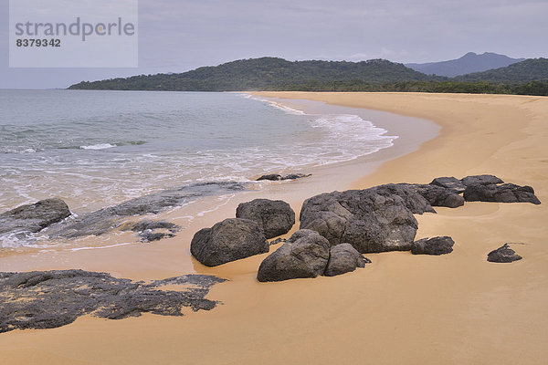 John Obey Beach  Strand bei Kent  Region Western Area  Sierra Leone