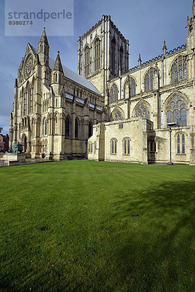 York Minster  Kathedrale  York  England  Großbritannien