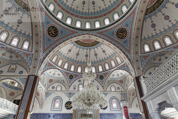 Deckenmalerei  Merkez Külliye Moschee  Manavgat  Provinz Antalya  Türkei