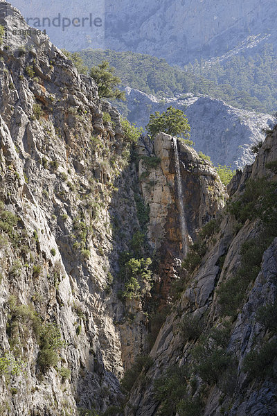 Sapadere Canyon  Taurusgebirge  Provinz Antalya  Türkei