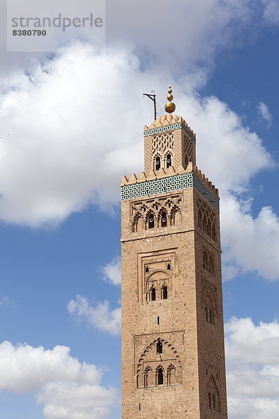 Nordafrika  Afrika  Koutoubia-Moschee  Marrakesch  Marokko