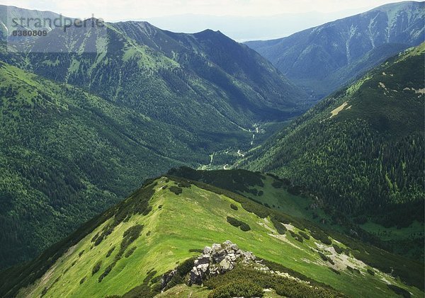 Slowakische Tatra  Tatra Gebirge  Polen