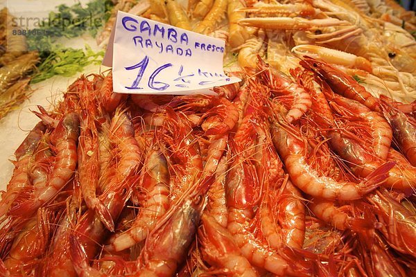 Europa  Mittelpunkt  Krabbe  Markt  Spanien
