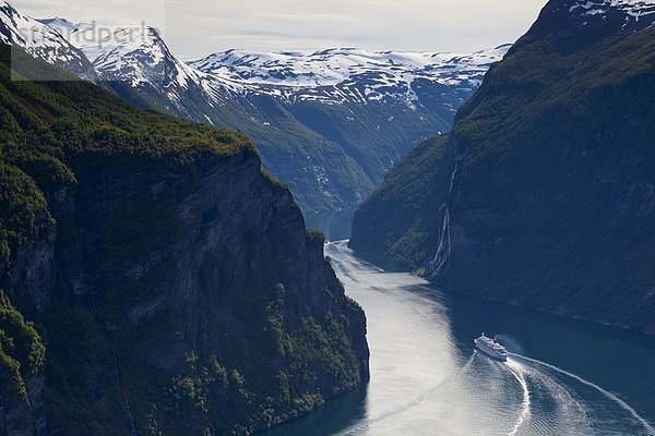Europa  Norwegen  UNESCO-Welterbe  Geiranger  More og Romsdal  Skandinavien