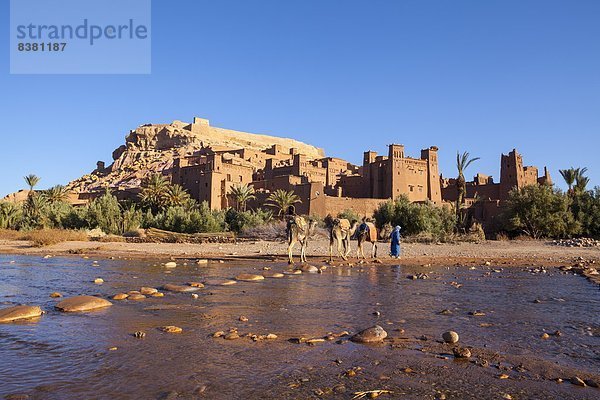 Nordafrika  UNESCO-Welterbe  Afrika  Ait Benhaddou  Marokko