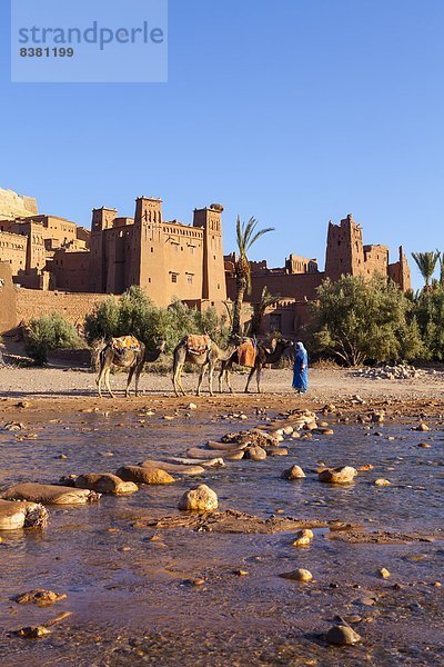 Nordafrika  UNESCO-Welterbe  Afrika  Ait Benhaddou  Marokko