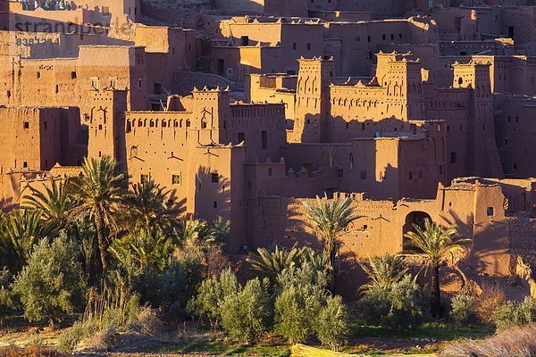 Nordafrika  UNESCO-Welterbe  Afrika  Ait Benhaddou  Marokko