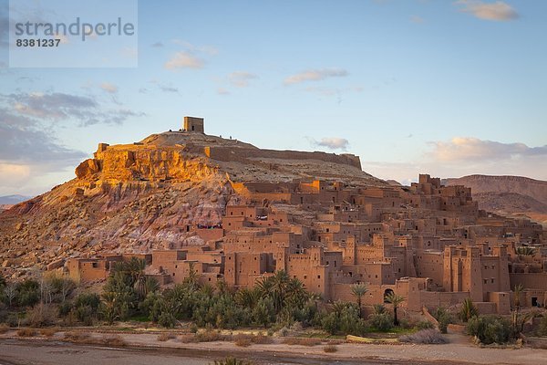 Nordafrika  UNESCO-Welterbe  Afrika  Ait Benhaddou  Marokko