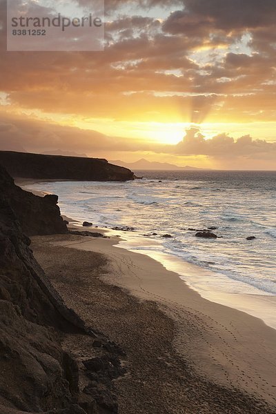 Europa  Ansicht  Atlantischer Ozean  Atlantik  Kanaren  Kanarische Inseln  Fuerteventura  Jandia  La Pared  Halbinsel  Spanien