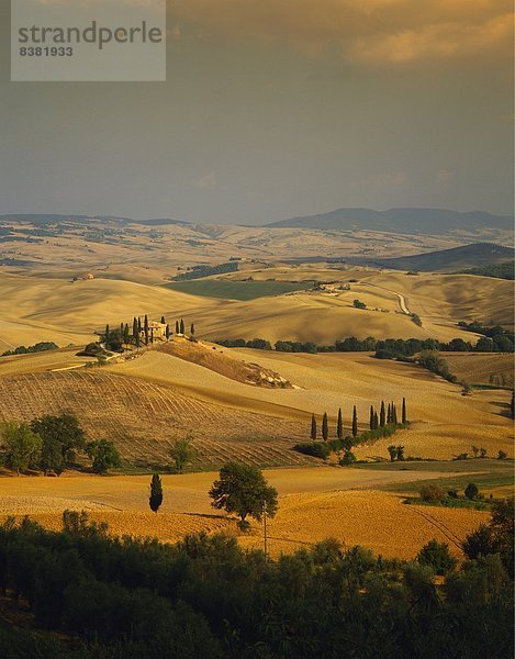 Landschaft der Toskana  Italien