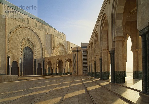 Hassan II Moschee  Casablanca  Marokko