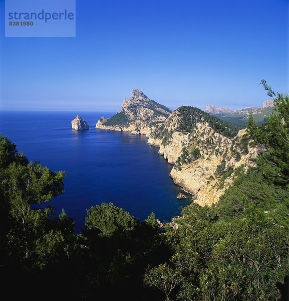 Meer und Klippen von Cap de Formentor  Mallorca  Spanien