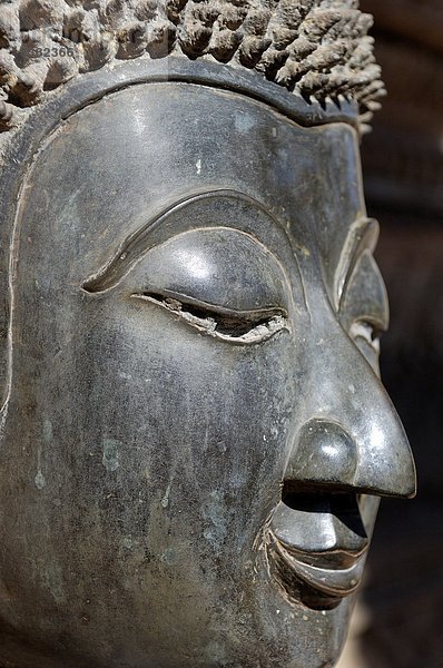 Vientiane  Hauptstadt  Detail  Details  Ausschnitt  Ausschnitte  Statue  Südostasien  Vietnam  Asien  Buddha  Laos