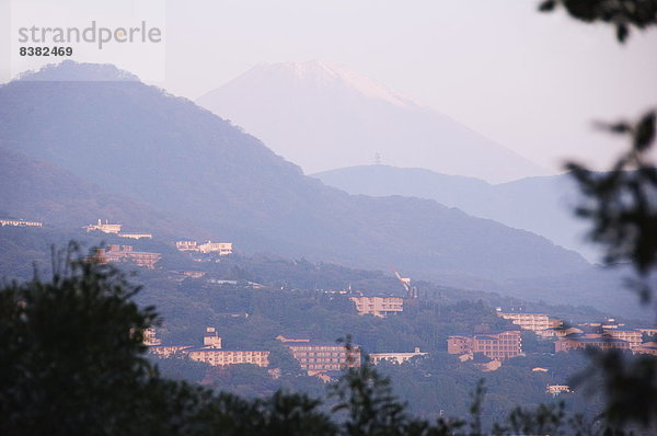 Stadt  Hintergrund  Berg  Fuji  Asien  Japan