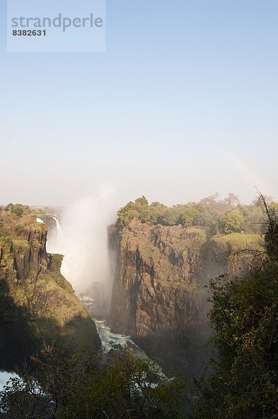 Victoriafälle  UNESCO Welterbe  Zimbabwe  Afrika