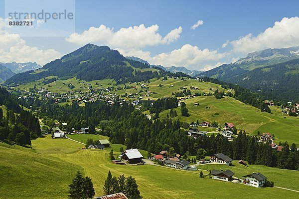 Europa  Ansicht  Luftbild  Fernsehantenne  Österreich