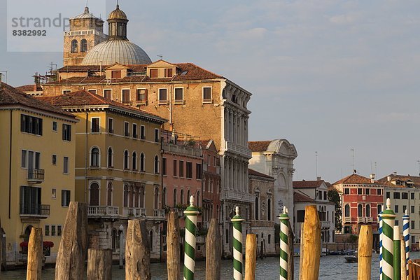 Europa  Gebäude  Ehrfurcht  Fassade  vorwärts  UNESCO-Welterbe  Venetien  Italien  Venedig