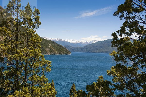 Berg  Schönheit  See  Argentinien  Patagonien  Südamerika