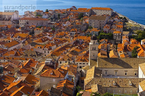 Europa  Fokus auf den Vordergrund  Fokus auf dem Vordergrund  UNESCO-Welterbe  Kroatien  Dalmatien  Dubrovnik  Kloster
