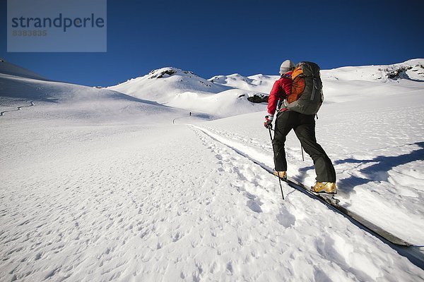 Frankreich  Schnee  Ski