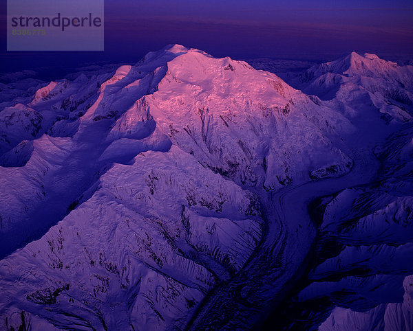 Mount McKinley  Denali Nationalpark  Alaska  USA