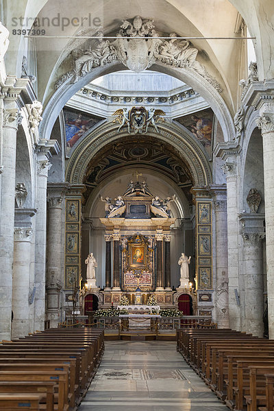 Apsis von Bramante  Kirche Santa Maria del Popolo  Rom  Latium  Italien