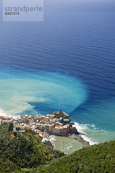 Cinque Terre Italien Ligurien Vernazza Provinz La Spezia