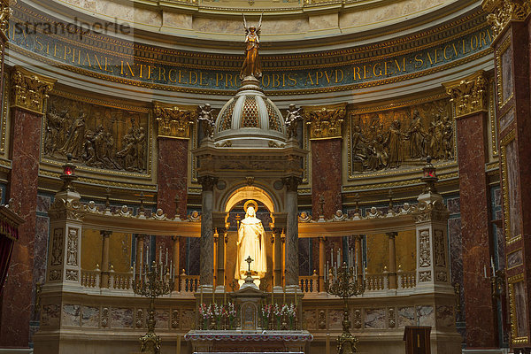 Altarraum  St.-Stephans-Basilika  Budapest  Ungarn